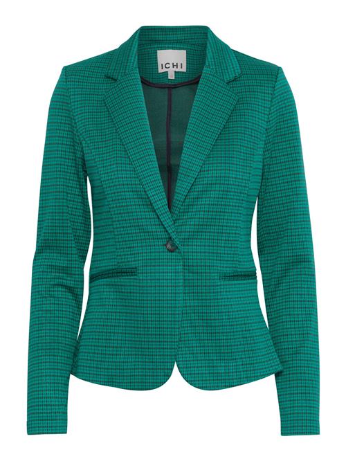 ICHI Blazer  smaragd / sort
