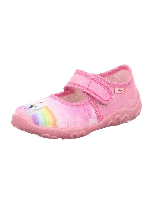 SUPERFIT Hjemmesko 'Bonny'  gul / lyselilla / lys pink / hvid