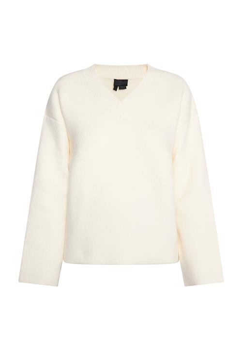 DreiMaster Klassik Pullover 'Casnagie'  uldhvid