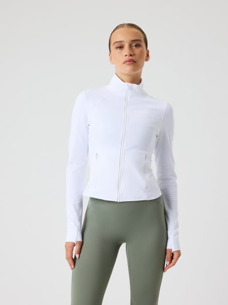 Björn Borg Borg Soft Zip Midlayer Hvid, XS