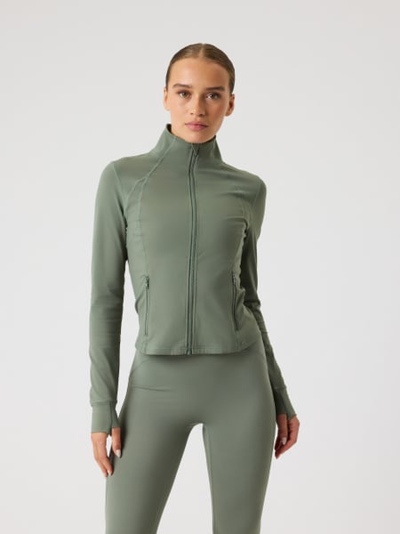Björn Borg Borg Soft Zip Midlayer Grøn, M