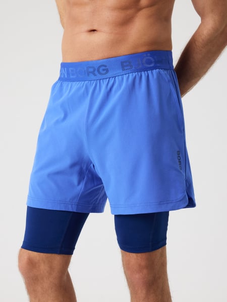 Björn Borg Borg 2 In 1 Shorts Blå, S
