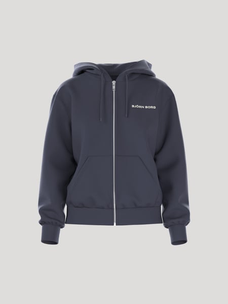 Björn Borg Borg Essential 4 Zip Hoodie Marineblå, XXL