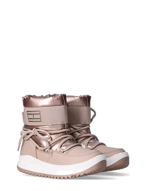 Tommy Hilfiger | Tommy Hilfiger Snow Boots Faux Leather/Nylon Fabric | 31/20.5CM