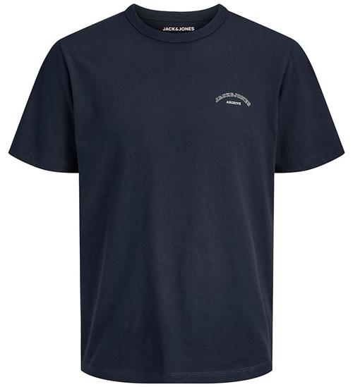 Jack & Jones T-shirt - JjCollege - Navy Blazer