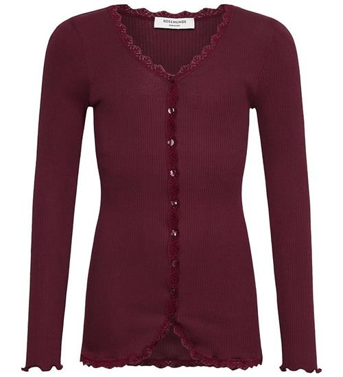Rosemunde Cardigan - Modal - Balta - Tawny Port