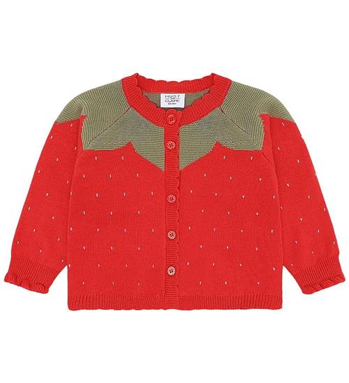 Hust and Claire Bluse - Strikket - HCCilja - Strawberry - Poppie
