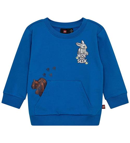 LEGOÂ® Duplo Sweatshirt - LWSanyu 702 - Blåm. Dyr