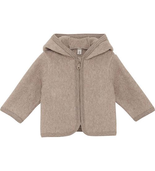 Huttelihut Fleecejakke - Savannah Melange m. Ører