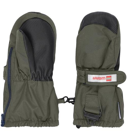 LEGOÂ® Wear Luffer - LWAripo - Dark Khaki m. Lynlås