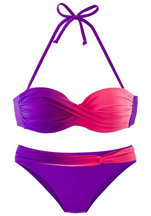 LASCANA Bikini  lilla / neonlilla