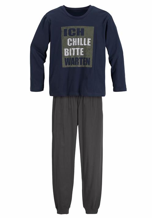 Authentic Le Jogger Nattøj  navy / khaki / hvid