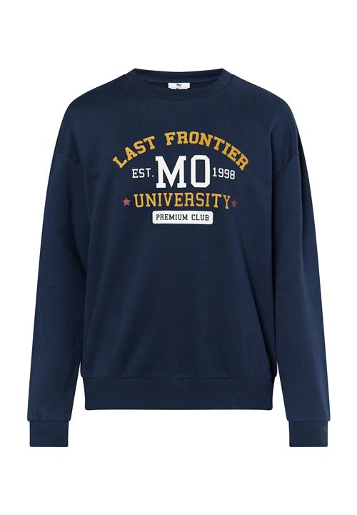 MO Sweatshirt 'Mimo'  marin / orange / hvid