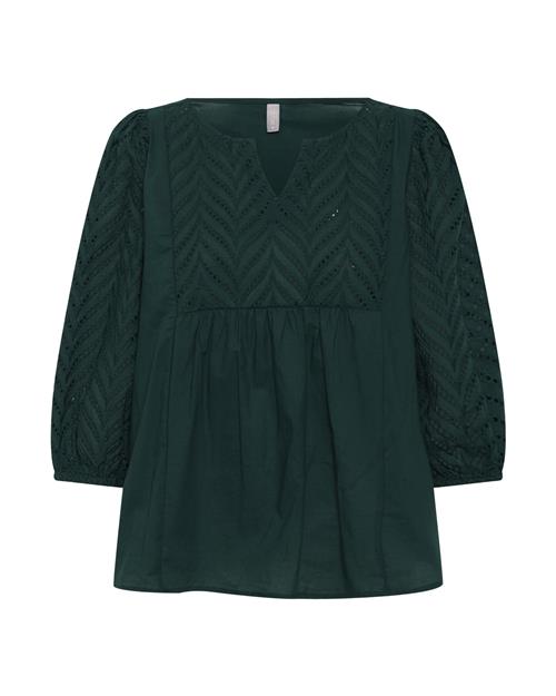 CULTURE Shirts 'CU Toril'  smaragd