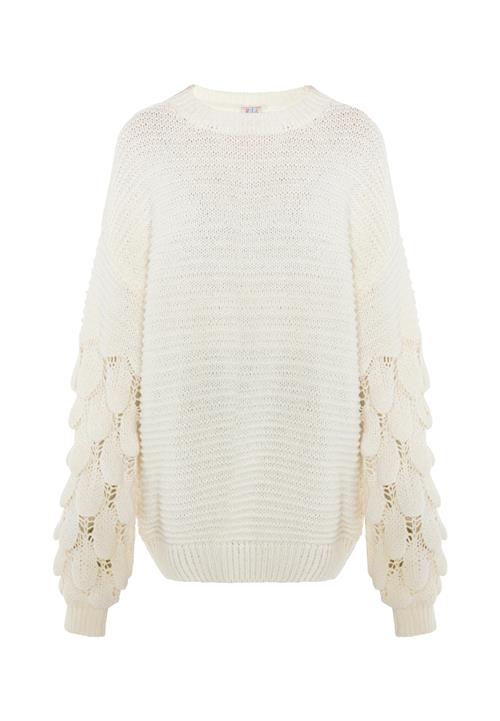 IZIA Pullover 'Gaya'  uldhvid