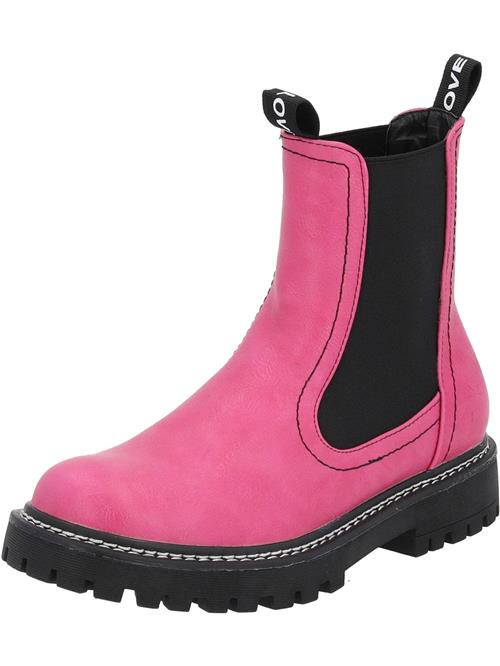 Palado Chelsea Boots 'Dedej'  pink / sort