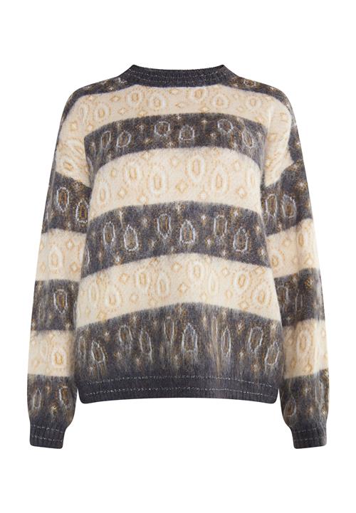 usha FESTIVAL Pullover  beige / karamel / antracit