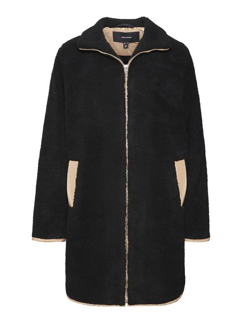 VERO MODA Overgangsfrakke  beige / sort