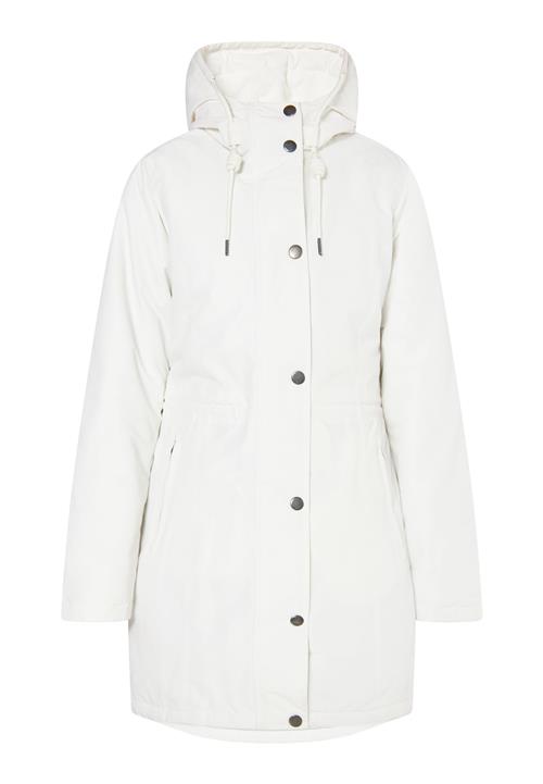 ICEBOUND Overgangsfrakke 'Keyti'  uldhvid