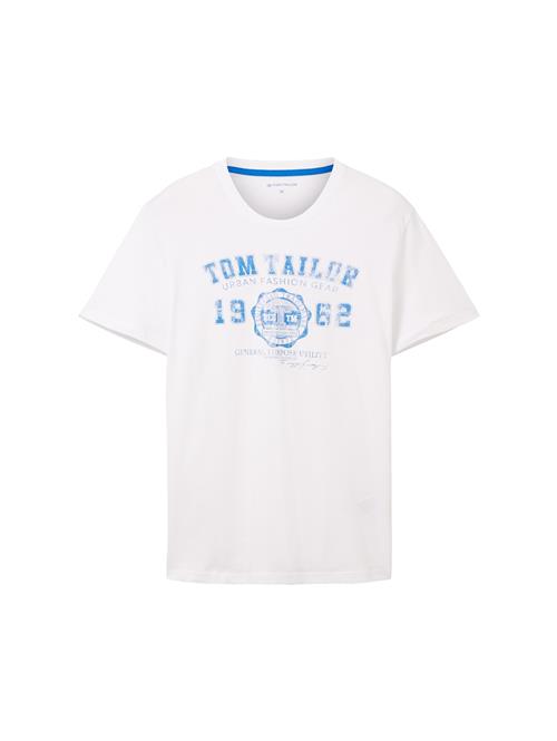 TOM TAILOR Bluser & t-shirts  himmelblå / offwhite