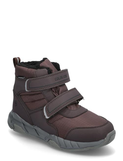 Color Kids | Boots W. Velcro, Wp | 22