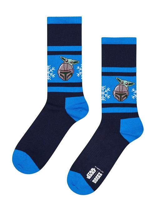 Happy Socks | Star Wars™ Mandalorian Snowflake Sneaker Sock | 41-46