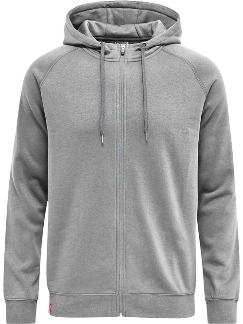 Hummel Sweatjakke 'Red'  grå-meleret