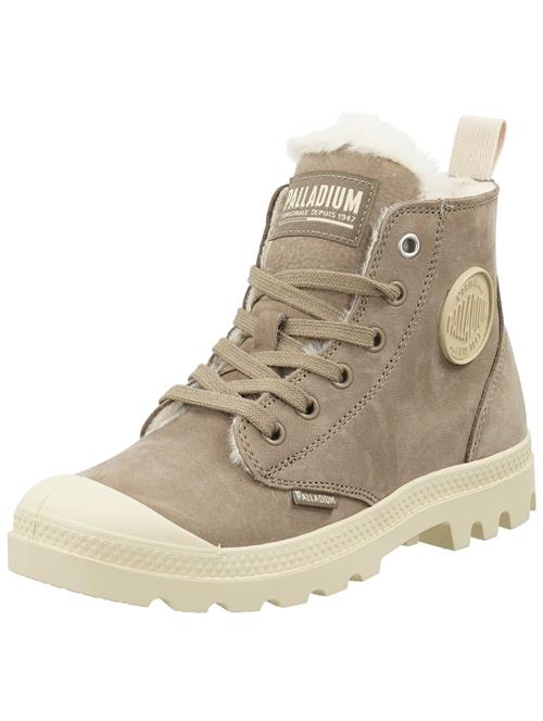 Palladium Snørestøvler 'Pampa'  beige / lysebrun