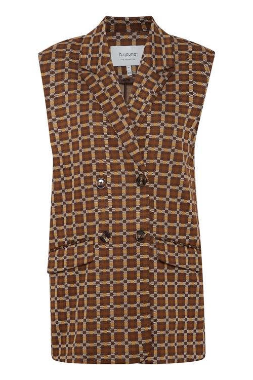 b.young Vest 'Byrowan'  beige / brun