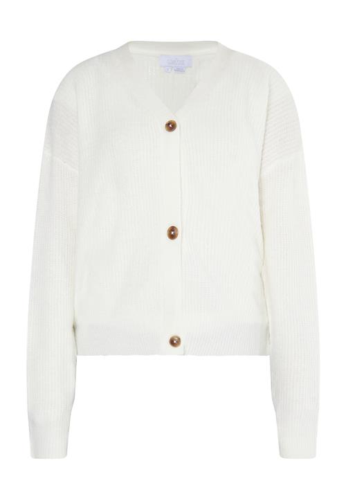 usha WHITE LABEL Cardigan 'Pryam'  hvid