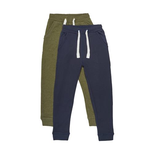 MINYMO Bukser  navy / grøn-meleret