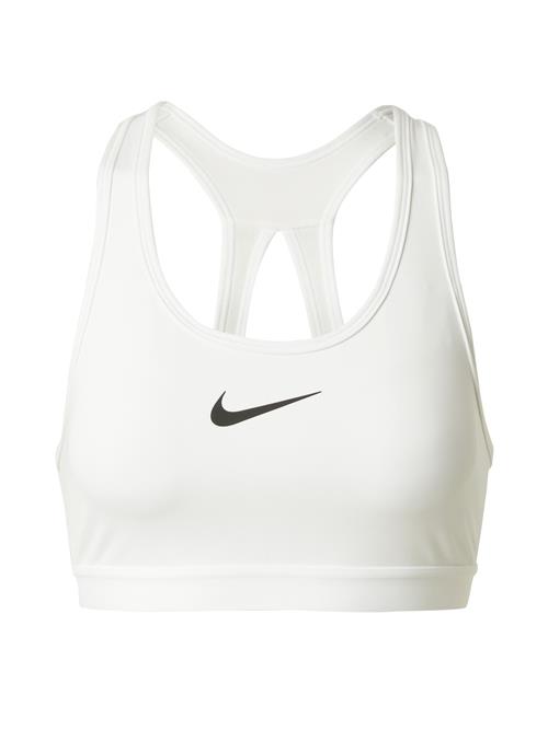 NIKE Sports-BH 'SWOOSH'  sort / hvid