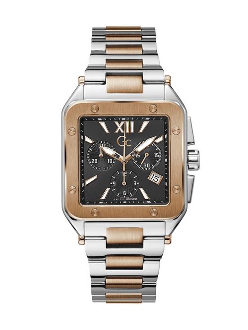 Gc Analogt ur  rosa guld / sølv