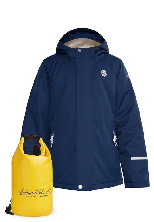 Schmuddelwedda Funktionsjakke  navy / citrongul