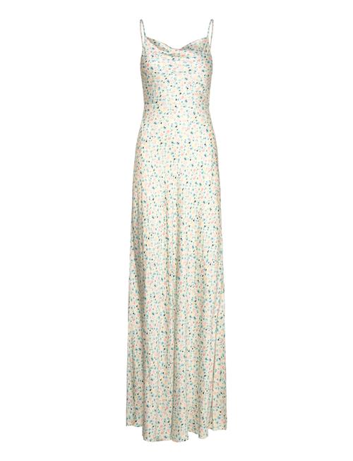 Malina | Lowa Satin Slip Maxi Dress | S