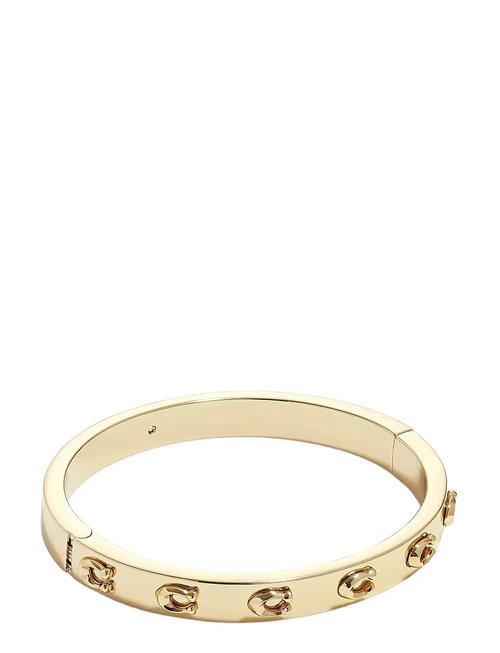Coach Accessories | Coach Signature C Hinged Bangle Bracelet | ONE SIZE