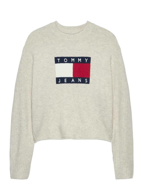 Tommy Jeans | Tjw Melange Flag Sweater Rib Ext | XL