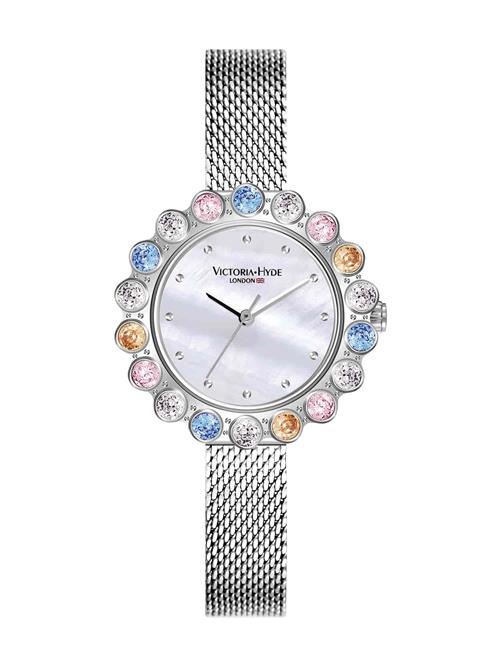 Victoria Hyde Analogt ur  blandingsfarvet / sølv