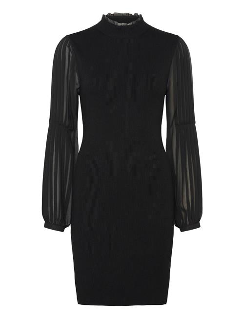 French Connection | Krista Mix Ls Short Dress | S