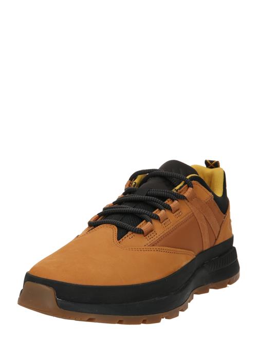 TIMBERLAND Sporty snøresko 'Euro Trekker'  cognac / lysebrun / sort