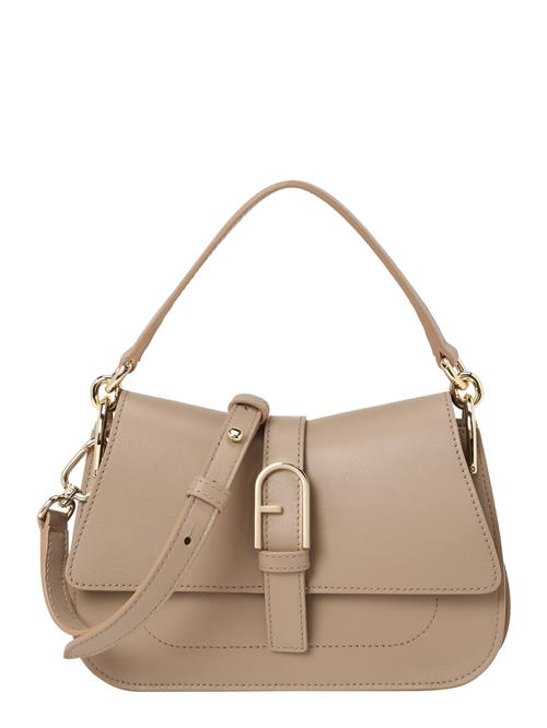 FURLA Håndtaske 'Flow'  beige / guld
