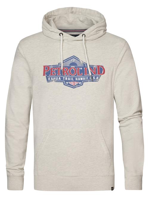 Petrol Industries Sweatshirt 'Surf'  blå / mørkerød / hvid / hvid-meleret