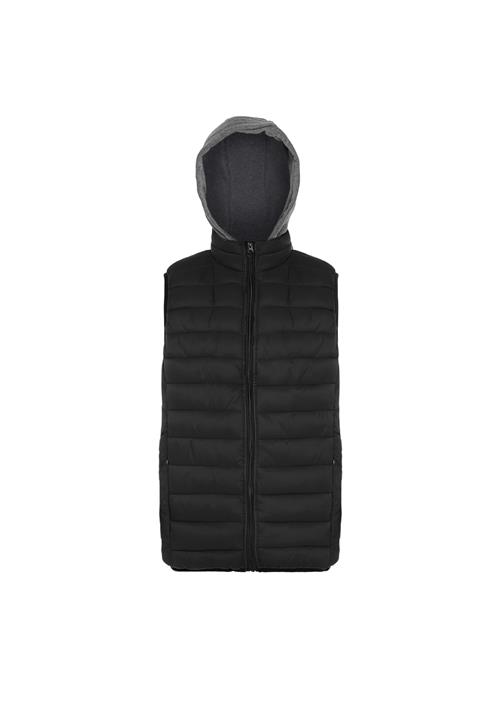 boundry Vest  grå-meleret / sort