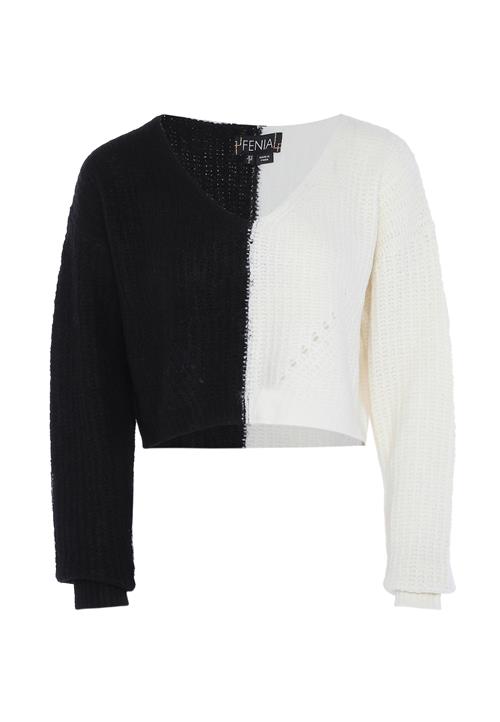 FENIA Pullover  sort / hvid