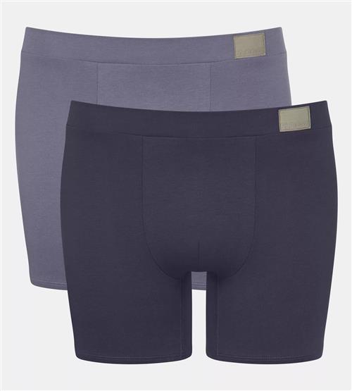 SLOGGI Boksershorts 'GO'  røgblå / mørkeblå