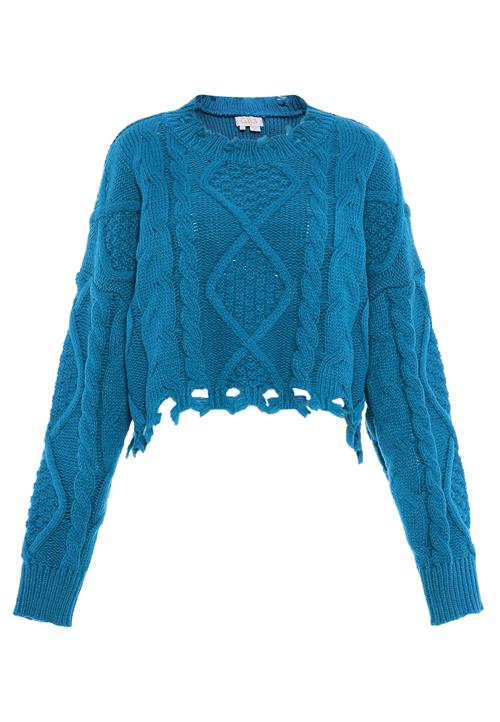 Gaya Pullover  cyanblå
