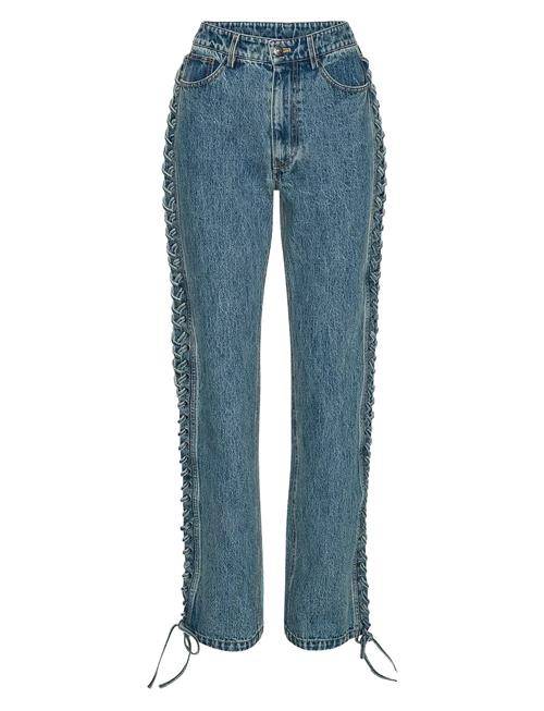 ROTATE Birger Christensen | Laced Straight Leg Jeans | 26
