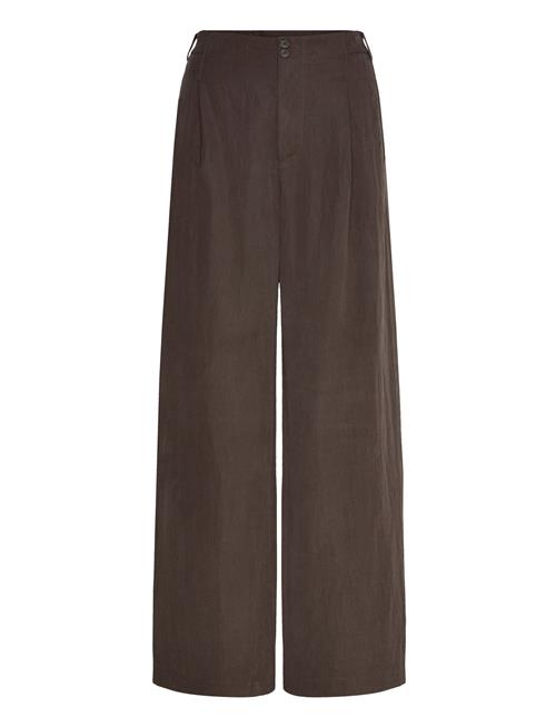 Mango | Straight-Fit Lyocell Trousers With Pleats | 36