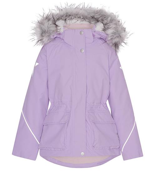 Molo Vinterjakke - Cathy Fur - Violet Sky