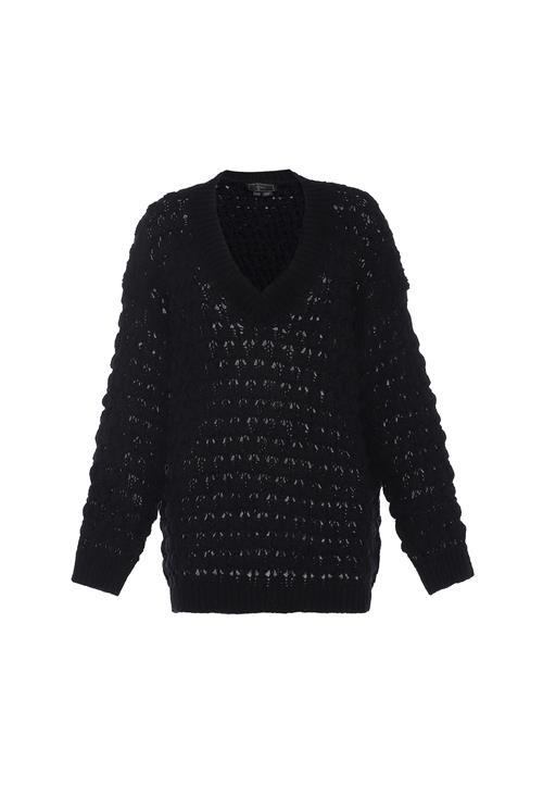 faina Pullover  sort